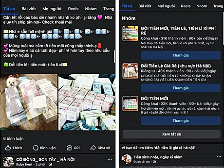 Cảnh giác với dịch vụ đổi tiền online