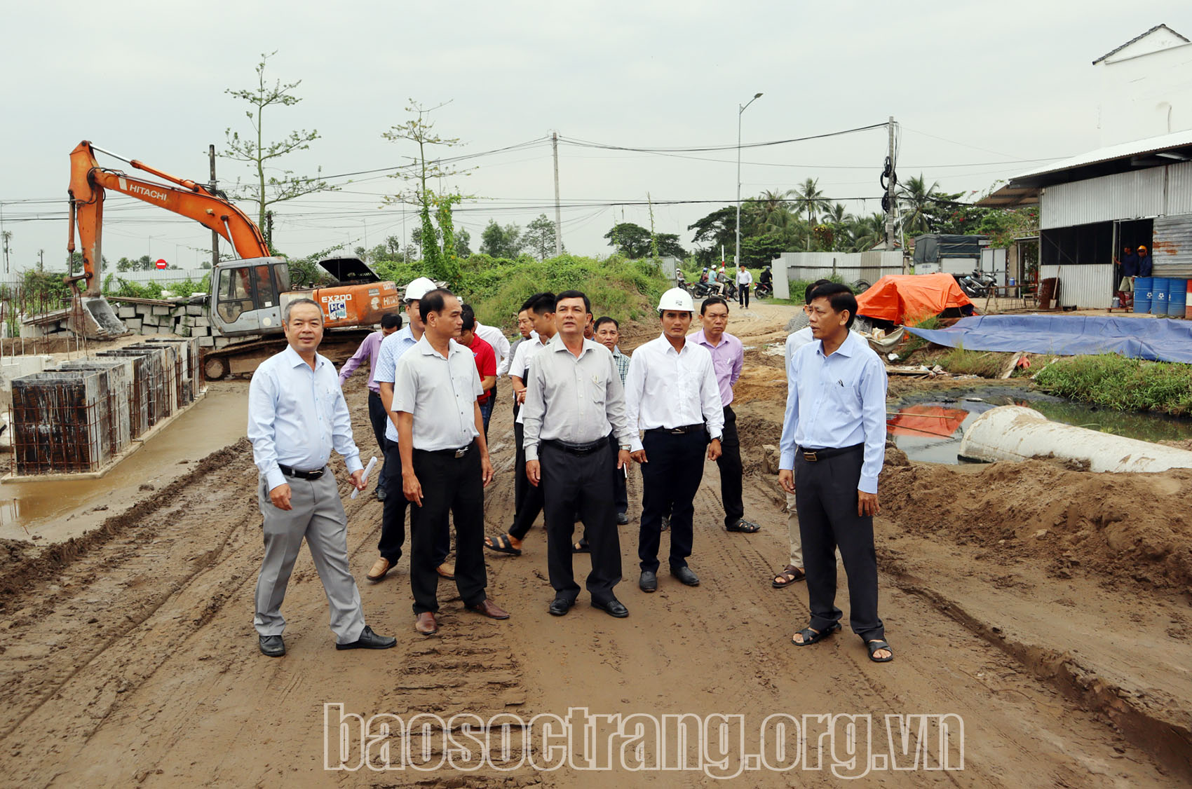 Bí thư Tỉnh ủy kiểm tra tiến độ thực hiện các dự án trên địa bàn thành phố Sóc Trăng