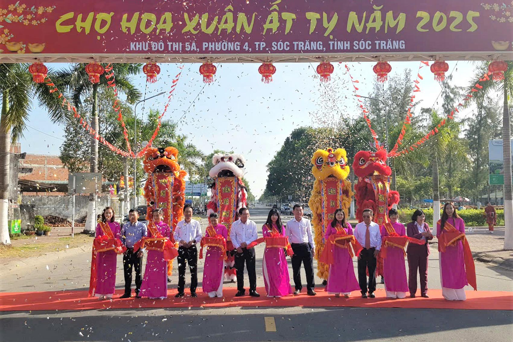 Khai mạc Chợ hoa xuân Ất Tỵ năm 2025