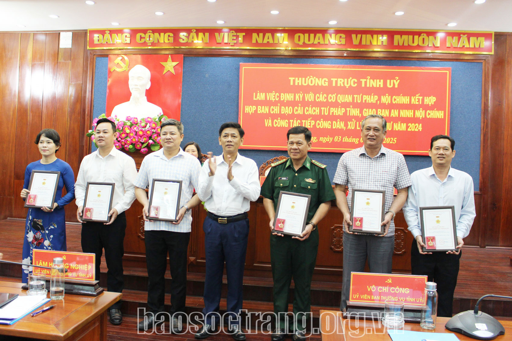 Xây dựng đội ngũ cán bộ ngành Nội chính Đảng thật sự “chắc - sắc - đắc”