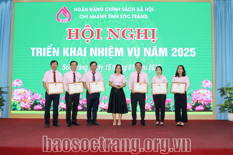 Ngân hàng Chính sách xã hội Chi nhánh tỉnh Sóc Trăng triển khai nhiệm vụ năm 2025