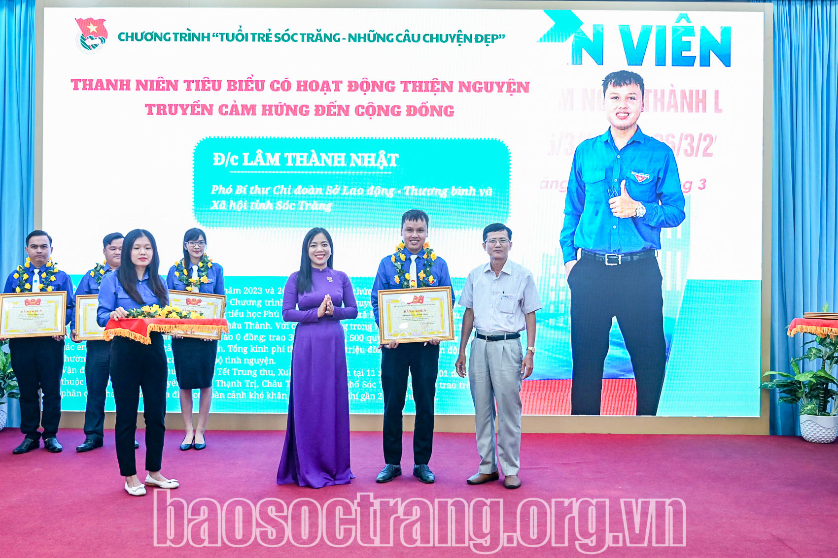 Anh Lâm Thành Nhật - người cán bộ đoàn lan tỏa lối sống đẹp trong cộng đồng