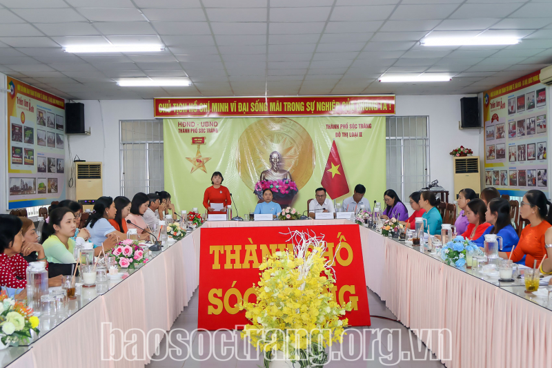 Hội Liên hiệp Phụ nữ thành phố Sóc Trăng đẩy mạnh ứng dụng công nghệ thông tin trong công tác