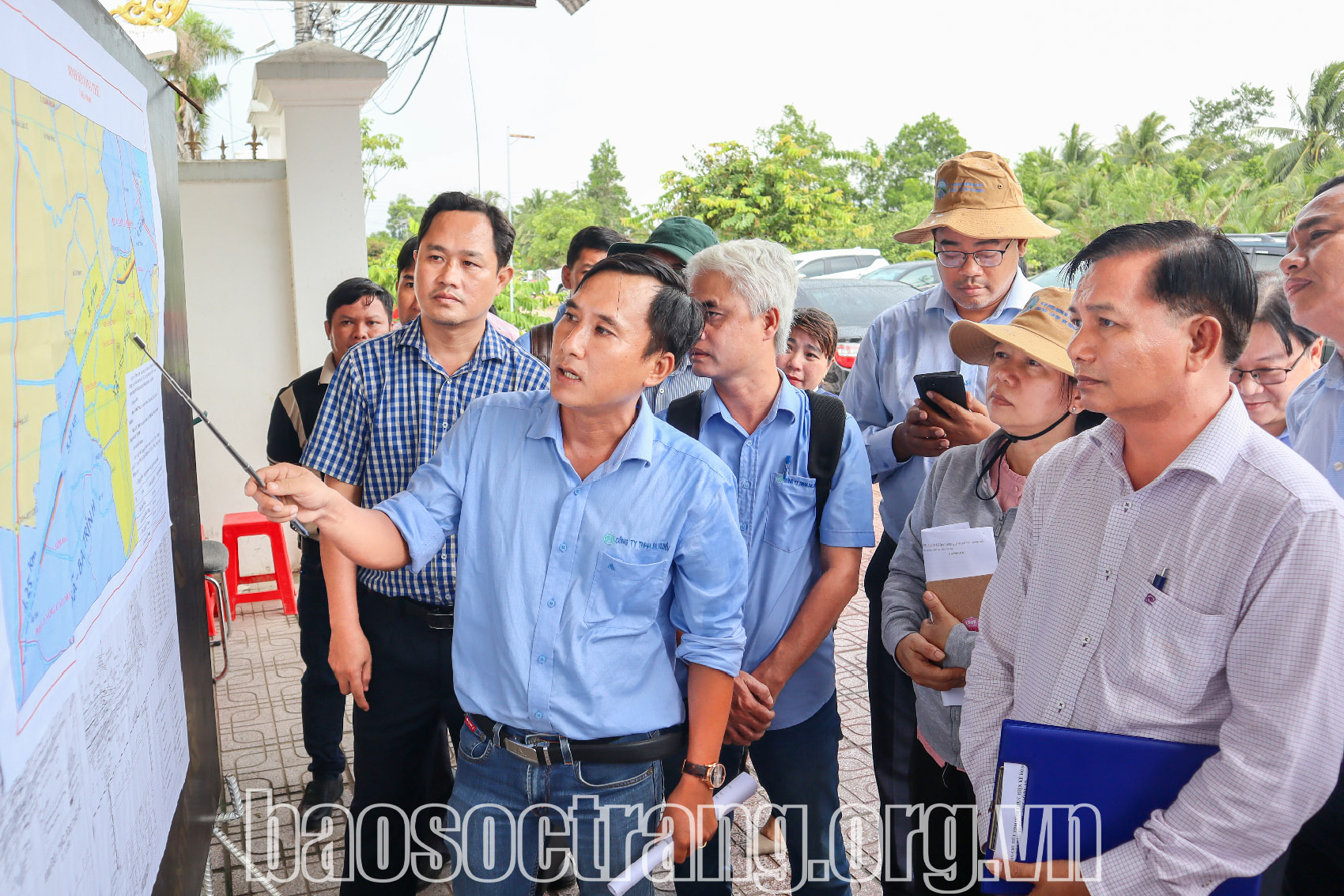 Chủ tịch UBND tỉnh Sóc Trăng kiểm tra một số dự án đầu tư công trên địa bàn tỉnh