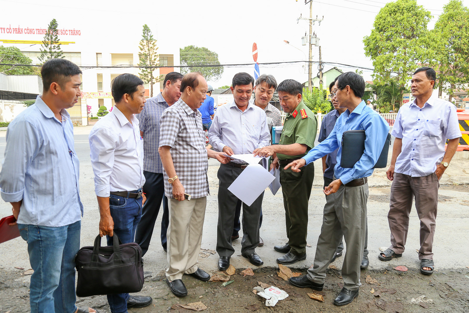 Khảo sát, lựa chọn vị trí xây dựng trụ sở công an phường trên địa bàn thành phố Sóc Trăng