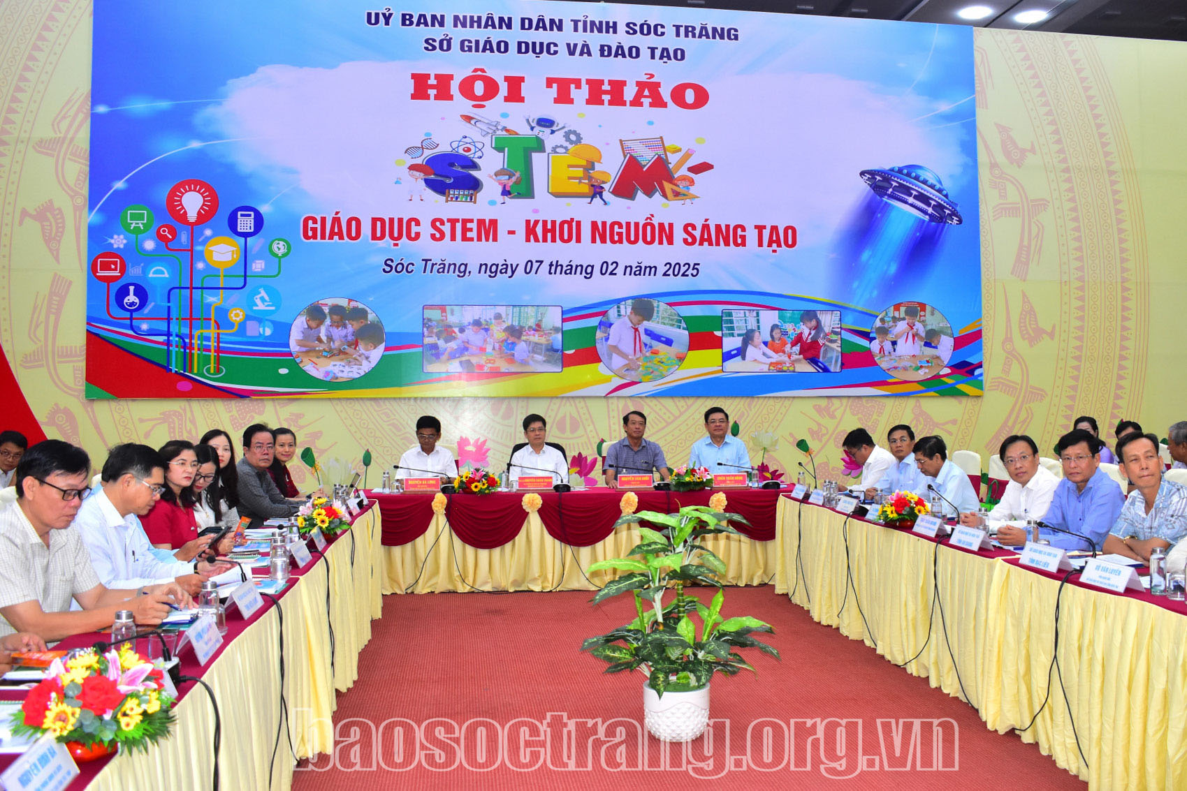 Tổ chức Hội thảo “Giáo dục STEM - Khơi nguồn sáng tạo” cấp tiểu học khu vực đồng bằng sông Cửu Long