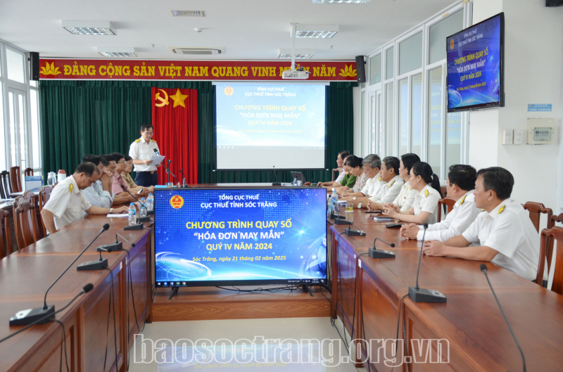 Nhà thuốc Phương Trang trúng giải nhất Chương trình quay số hóa đơn may mắn quý IV/2024