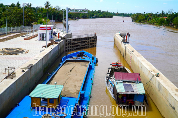 Sóc Trăng quyết liệt phòng, chống hạn hán, xâm nhập mặn