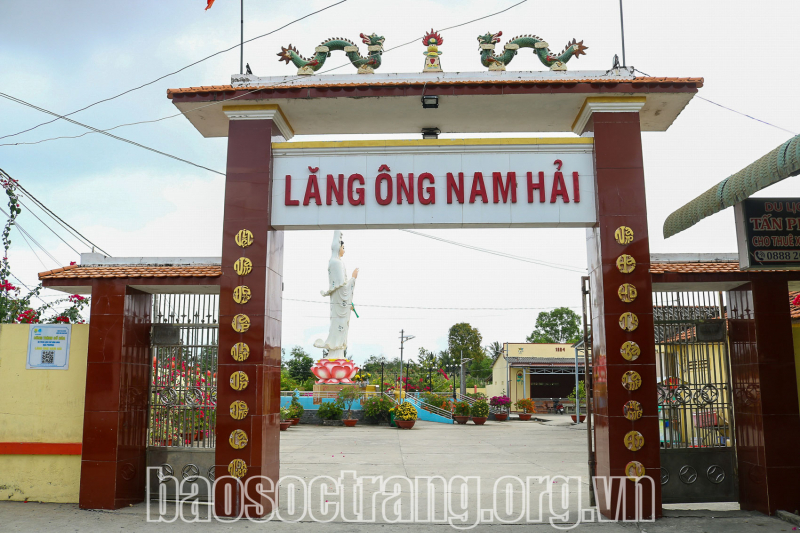 Lăng Ông Nam Hải - nét đẹp trong văn hóa tín ngưỡng của xứ biển Trần Đề