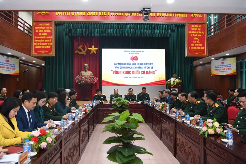 Gặp mặt báo chí giới thiệu cuộc thi viết về Đảng quang vinh, Bác Hồ vĩ đại