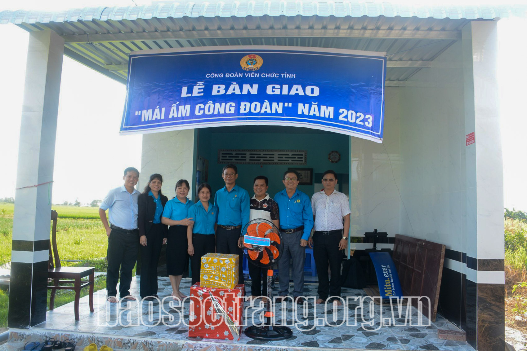 Mùa xuân đầu tiên trong mái ấm công đoàn
