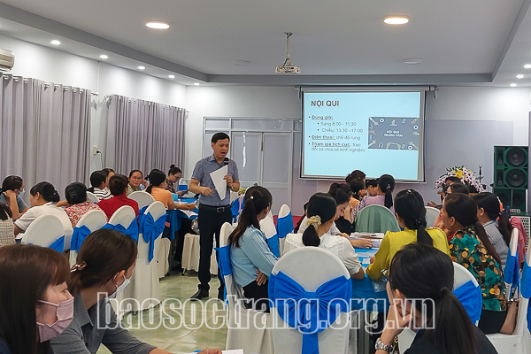 Tập huấn nâng cao kỹ năng giám sát và đánh giá thực hiện bình đẳng giới