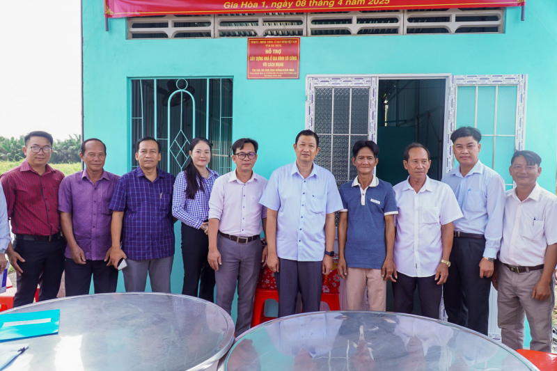 Xã Gia Hòa 1 thực hiện tốt công tác chăm lo gia đình chính sách