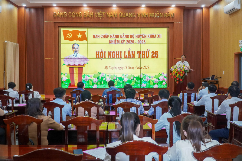 Huyện Mỹ Xuyên thông qua Đề án sắp xếp đơn vị hành chính cấp xã