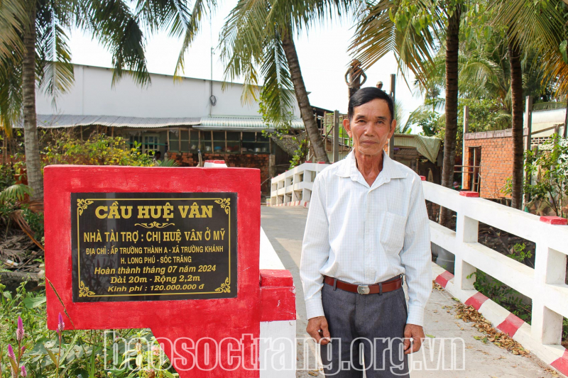 Cựu chiến binh Phan Thanh Dạng nhiệt tình với công tác xã hội