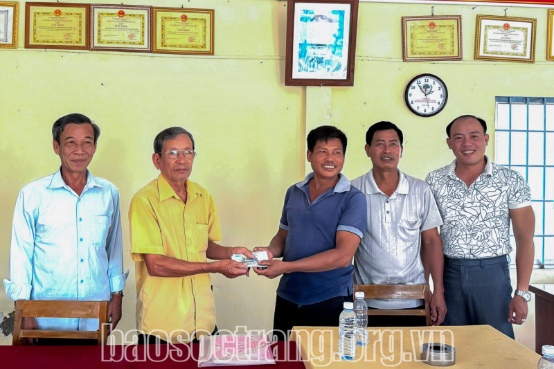 Hiệu quả Tổ hùn vốn xoay vòng tương trợ của Hội Nông dân thị trấn Mỹ Xuyên