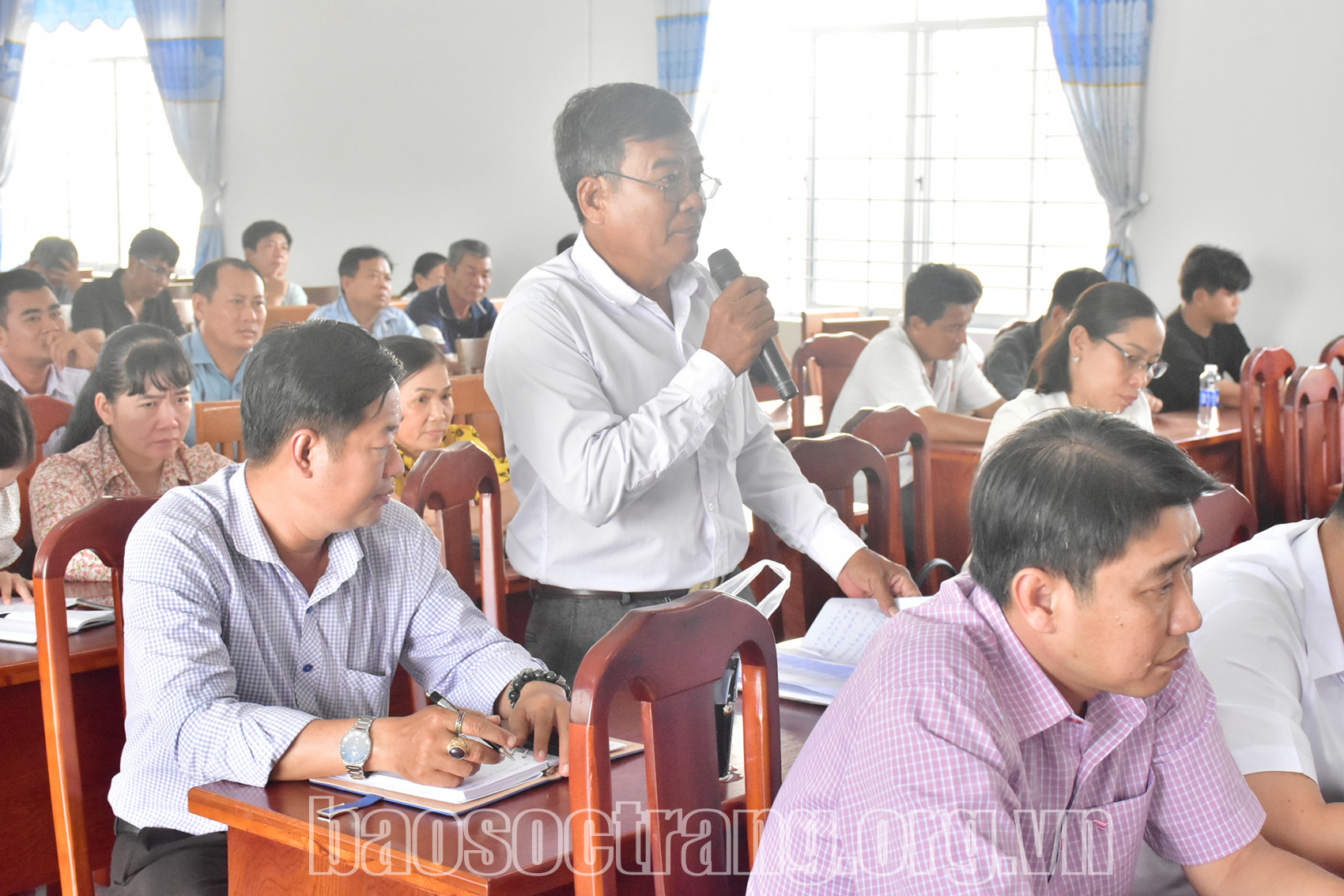 Cử tri xã Thiện Mỹ kiến nghị quan tâm hỗ trợ chế độ chính sách đối với cán bộ không chuyên trách ở cơ sở