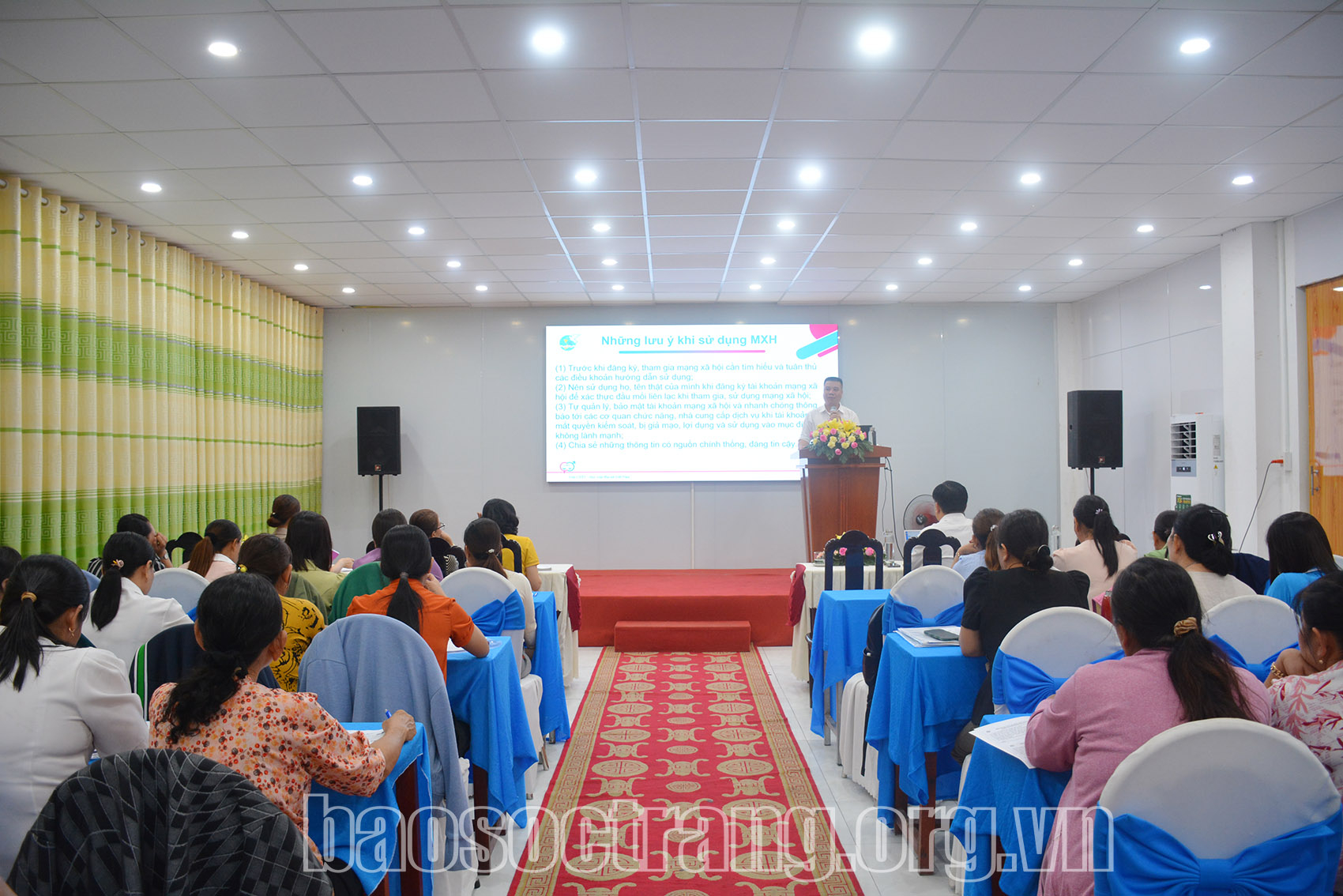 Tập huấn giúp phụ nữ vùng dân tộc thiểu số phát triển kinh tế an toàn trên không gian mạng