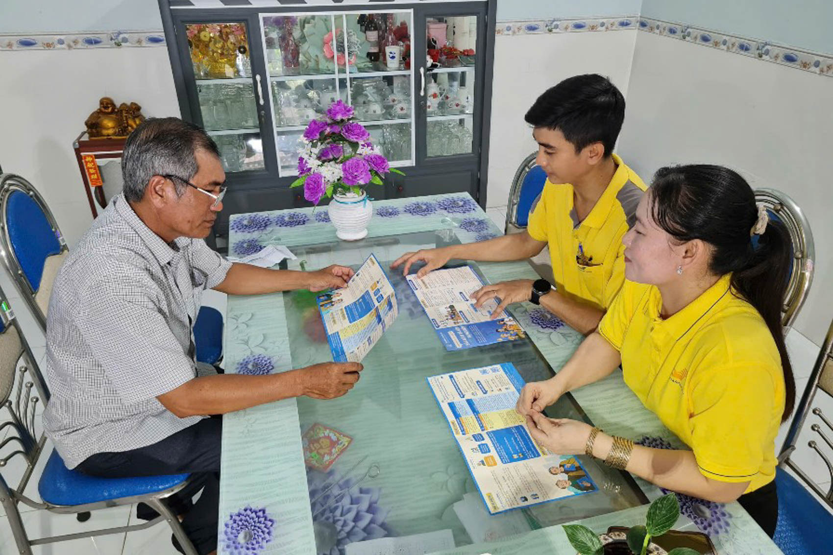 “Cánh tay nối dài” lan tỏa chính sách bảo hiểm xã hội tự nguyện ở huyện Mỹ Tú