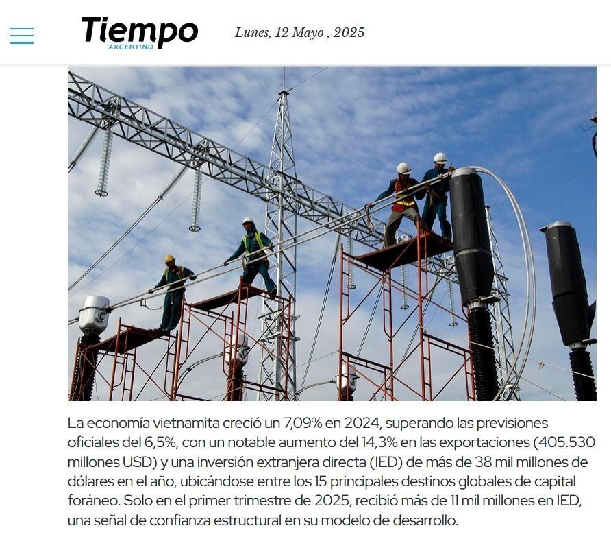 Truyền thông Argentina ca ngợi kinh tế và ngoại giao hiệu quả của Việt Nam