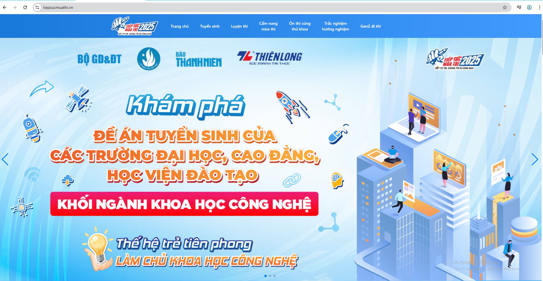 Sáng tạo và chuyển đổi số trong chương trình “Tiếp sức mùa thi” 2025