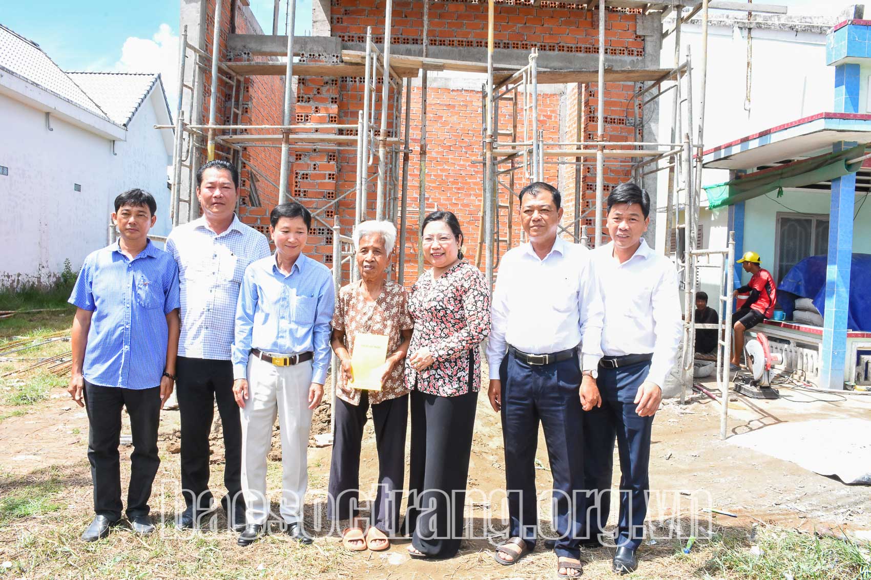 Xã Hòa Đông hoàn thành 100% phân bổ kinh phí xây dựng xóa nhà tạm, nhà dột nát