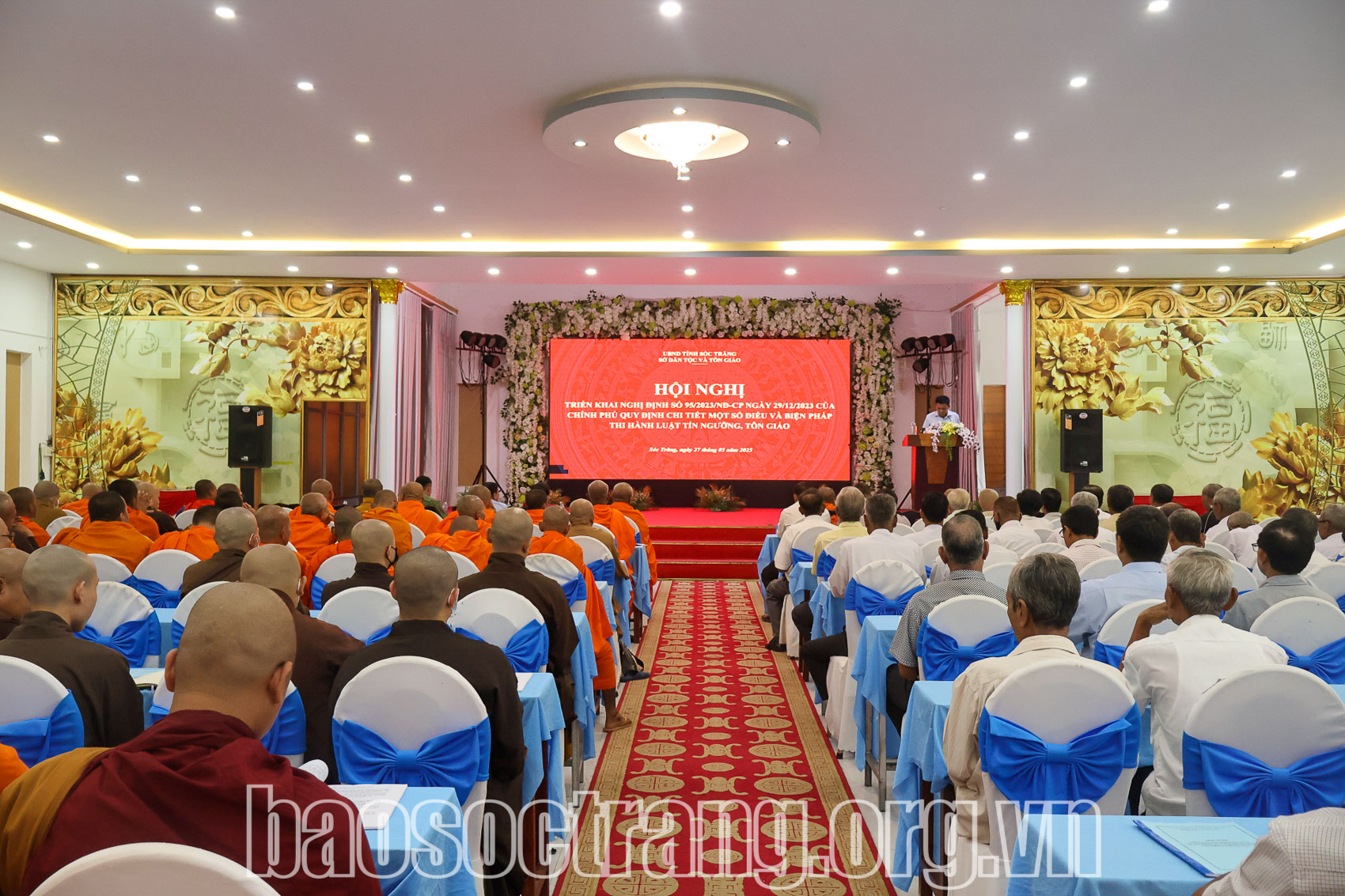 Sở Dân tộc và Tôn giáo Sóc Trăng: Tổ chức Hội nghị triển khai Nghị định số 95/2023/NĐ-CP của Chính phủ