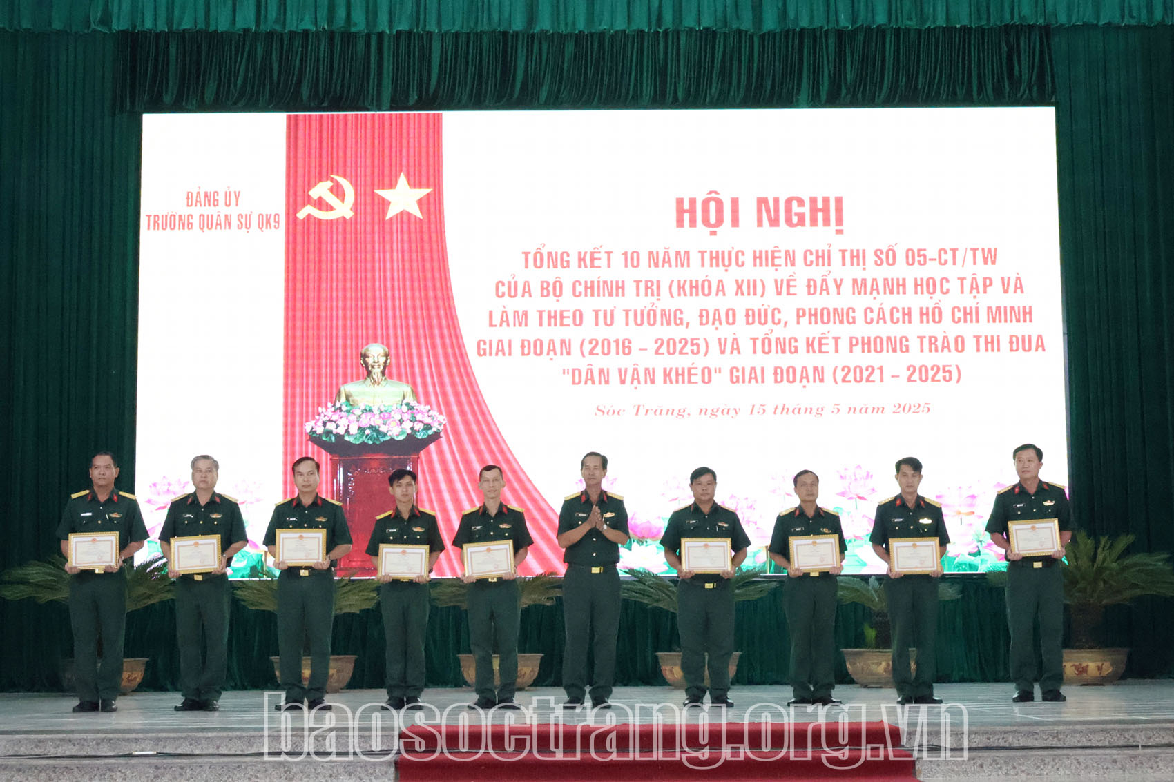 Trường Quân sự Quân khu 9: Có nhiều cách làm mới, sáng tạo, nâng cao hiệu quả học tập và làm theo Bác