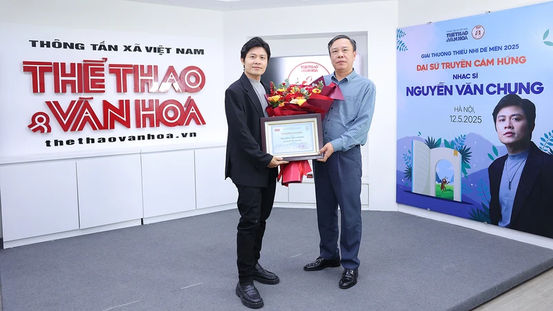 Nhạc sĩ Nguyễn Văn Chung trở thành Đại sứ truyền cảm hứng Giải thưởng Thiếu nhi Dế Mèn 2025