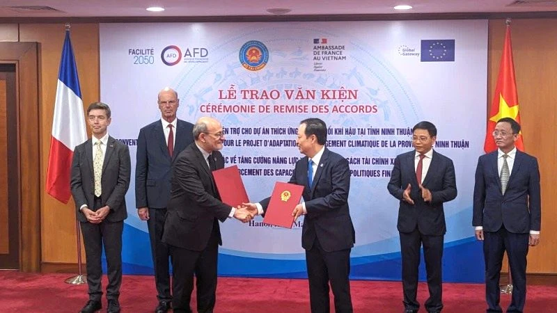 Pháp và EU hỗ trợ Ninh Thuận tăng cường khả năng thích ứng với biến đổi khí hậu