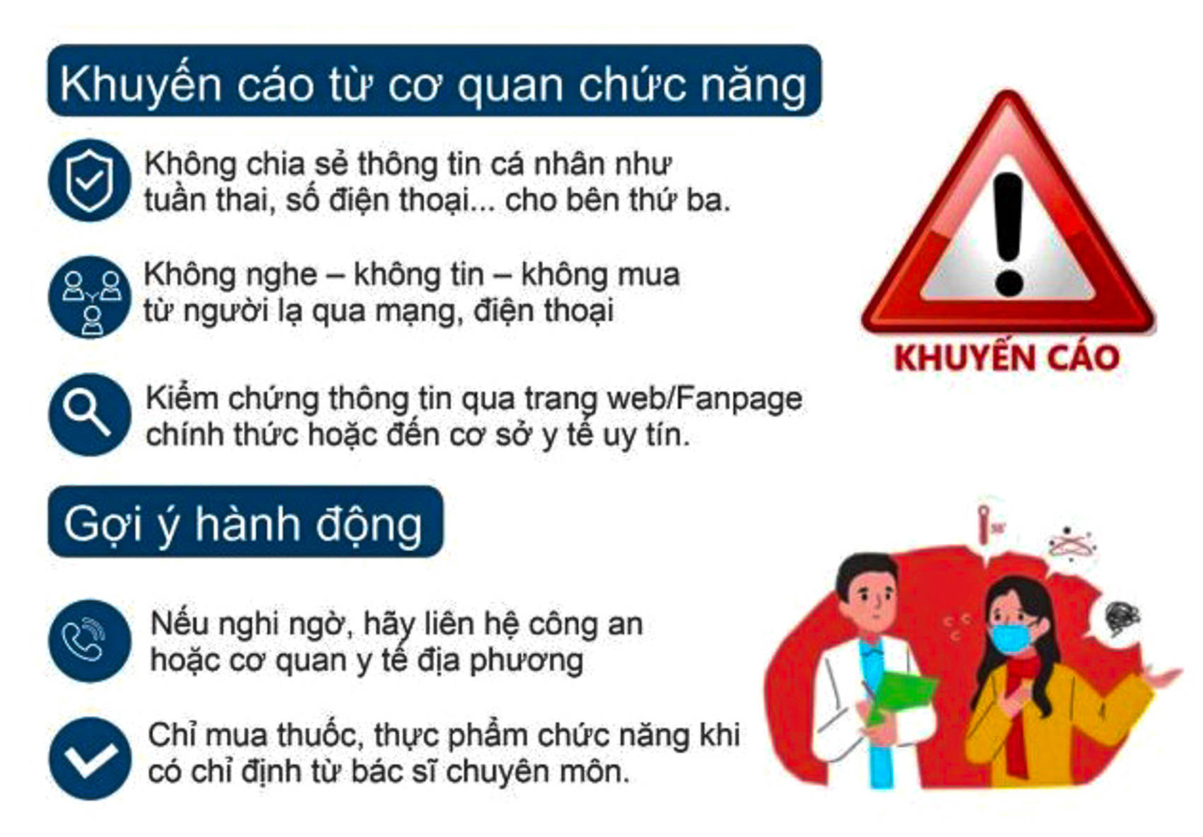 Cảnh giác thủ đoạn giả danh nhân viên y tế