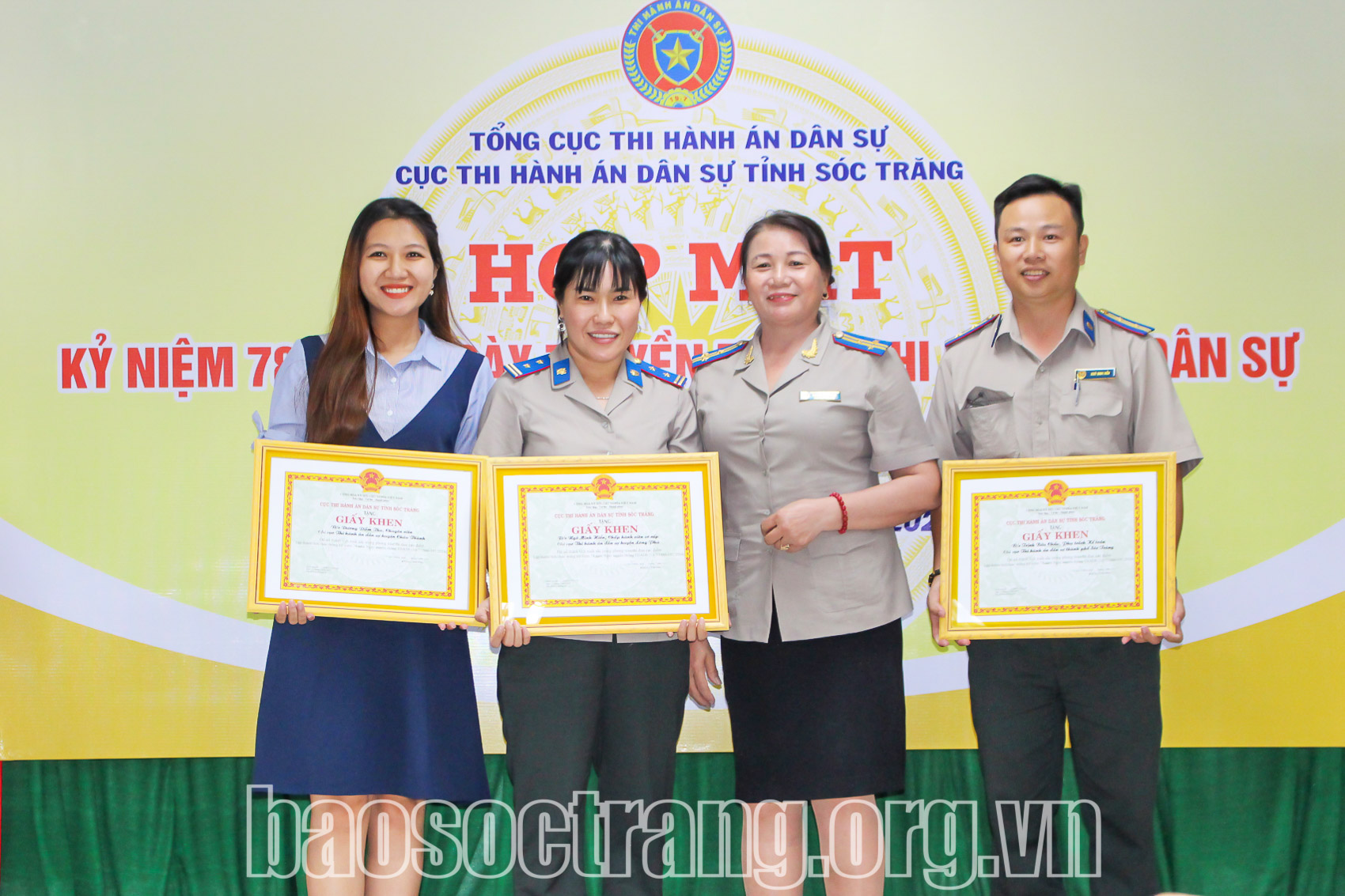 Thi hành án dân sự hai cấp - Thi đua hăng say, gặt hái nhiều thành công