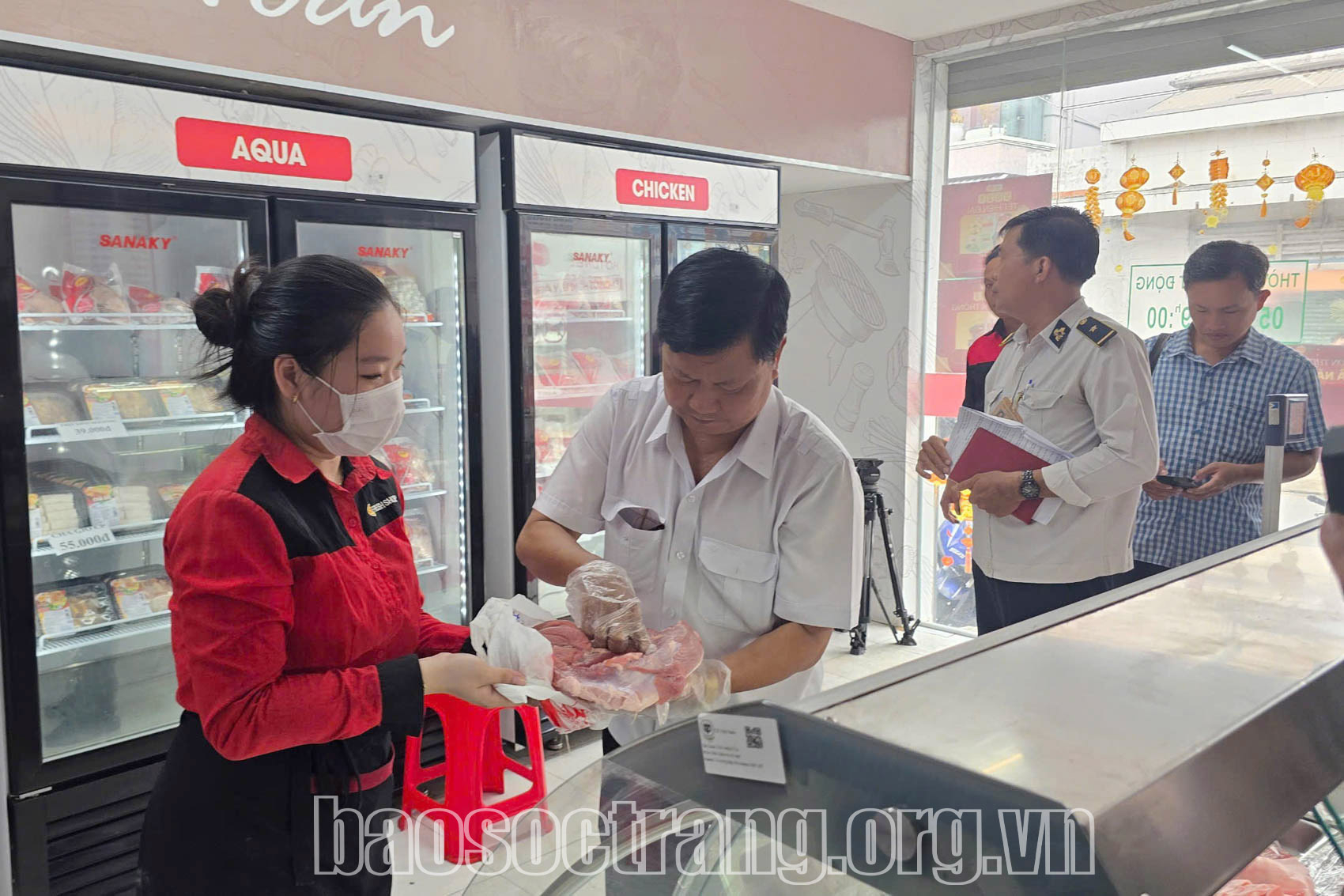 Thành lập đoàn kiểm tra cơ sở kinh doanh thịt heo CP trên địa bàn tỉnh Sóc Trăng