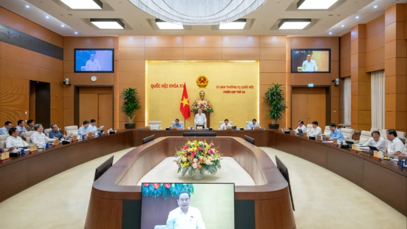 Thông cáo báo chí về Chương trình Phiên họp thứ 46 của Ủy ban Thường vụ Quốc hội