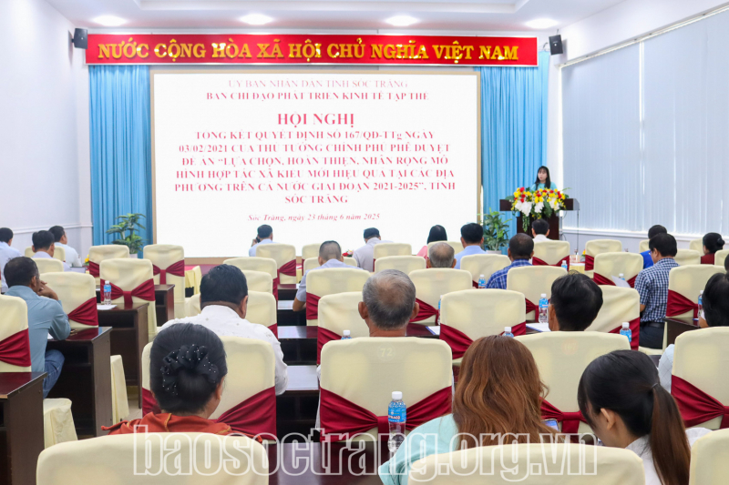 Sóc Trăng thực hiện có hiệu quả Đề án “Lựa chọn, hoàn thiện, nhân rộng mô hình hợp tác xã kiểu mới hiệu quả tại các địa phương trên cả nước”