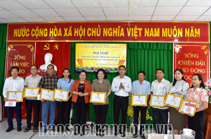 Thành phố Sóc Trăng hoàn thành Chương trình xóa nhà tạm, nhà dột nát