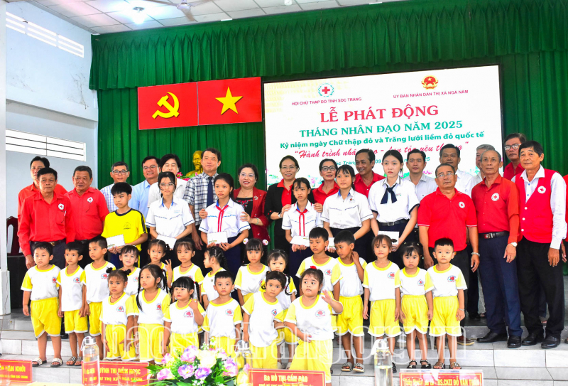 Hội Chữ thập đỏ tỉnh phát huy vai trò nòng cốt trong công tác nhân đạo