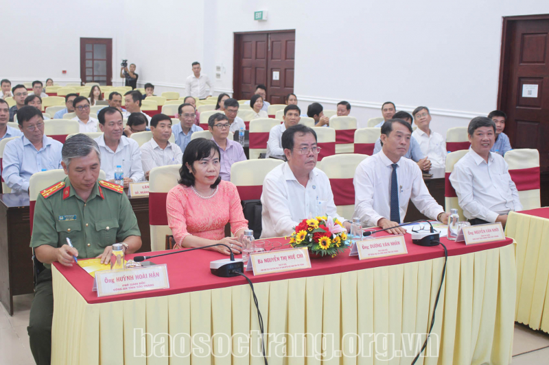 Lễ ra mắt, bàn giao Trung tâm Giám sát an toàn thông tin tỉnh Sóc Trăng