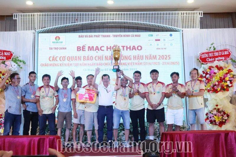 Hội thao các cơ quan báo chí Nam Sông Hậu năm 2025 - Sân chơi bổ ích của người làm báo