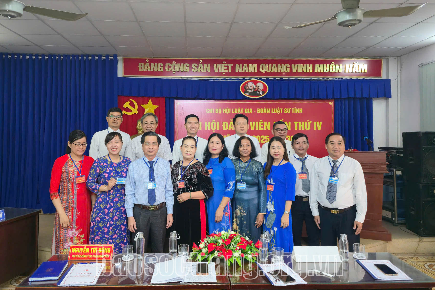 Chi bộ Hội Luật gia - Đoàn Luật sư tỉnh Sóc Trăng tổ chức Đại hội đảng viên lần thứ IV, nhiệm kỳ 2025 - 2030