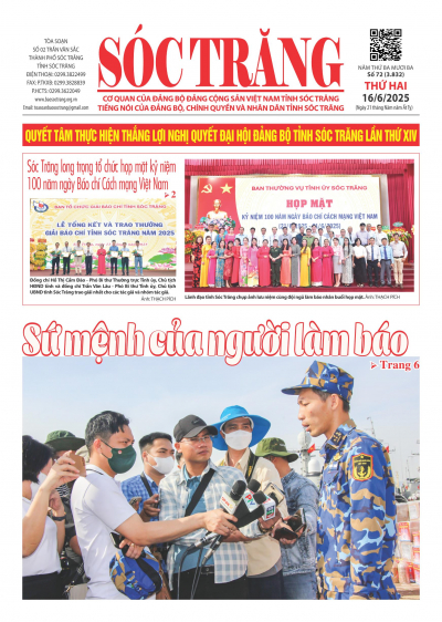 Thứ Hai - 72 (3.832) - 16/6/2025