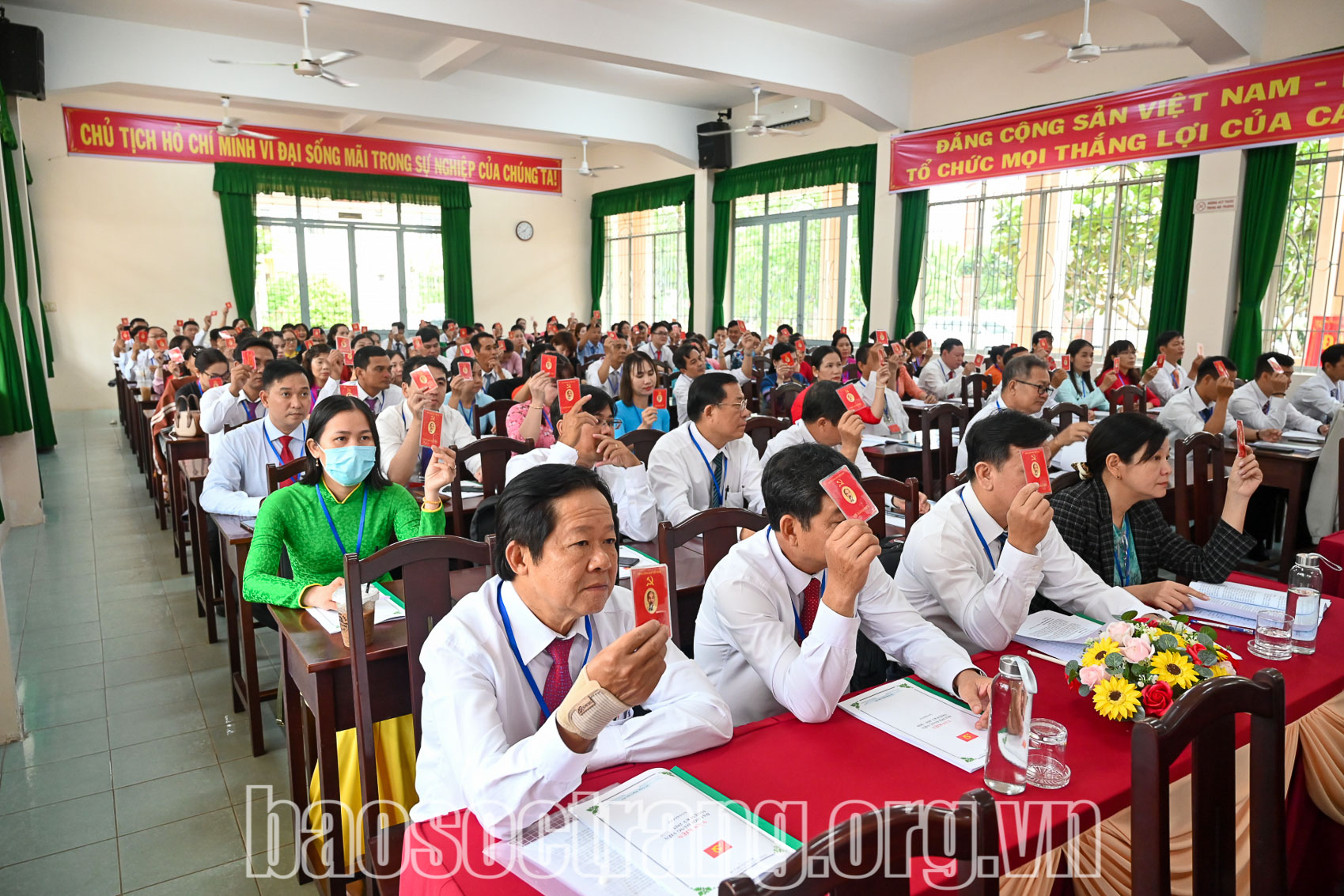 Đại hội Đảng bộ Sở Y tế Sóc Trăng nhiệm kỳ 2025 - 2030 thành công tốt đẹp