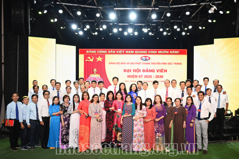 Đại hội đảng viên Đảng bộ Báo và Đài Phát thanh Truyền hình Sóc Trăng, nhiệm kỳ 2025 - 2030 thành công tốt đẹp