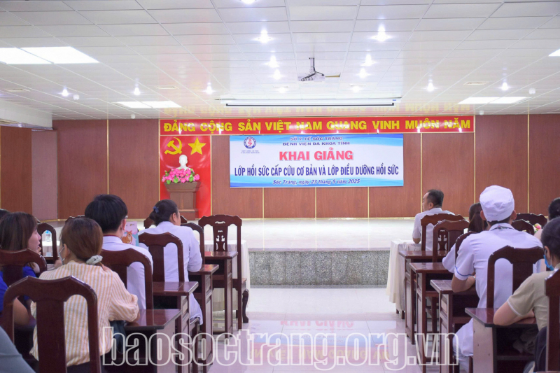 Bệnh viện Đa khoa tỉnh Sóc Trăng tổ chức các lớp đào tạo cập nhật kiến thức y khoa liên tục năm 2025