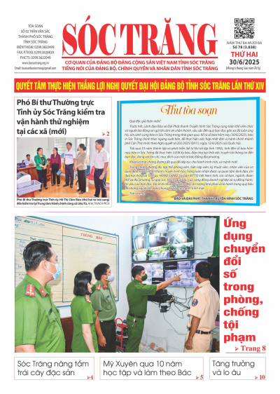 Thứ Hai - 78 (3.838) - 30/6/2025