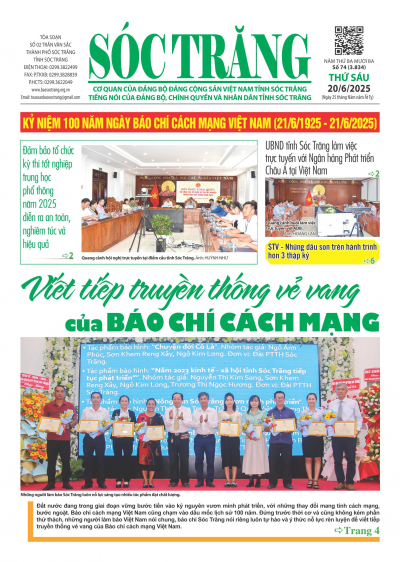 Thứ Sáu - 74 (3.834) - 20/6/2025