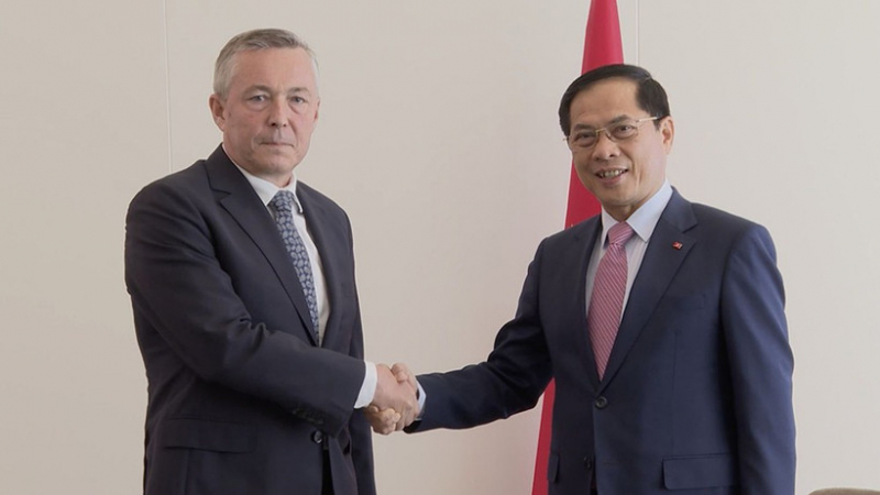 Phó Thủ tướng, Bộ trưởng Ngoại giao Bùi Thanh Sơn tiếp Tập đoàn Perenco