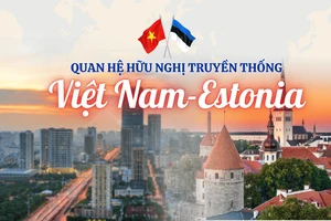 [Infographic] Quan hệ hữu nghị truyền thống Việt Nam-Estonia