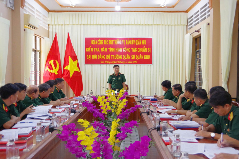 Chuẩn bị chu đáo, sẵn sàng cho Đại hội đại biểu Đảng bộ lần thứ XIII, nhiệm kỳ 2025 - 2030