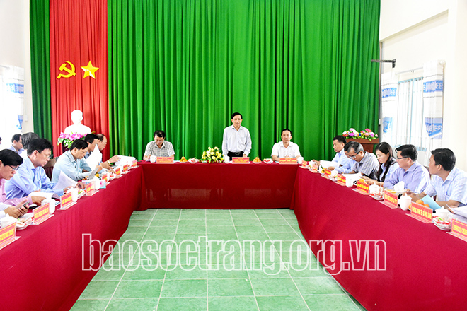 Rà soát lại khu quy hoạch tổng thể phù hợp với tình hình thực tế của địa phương